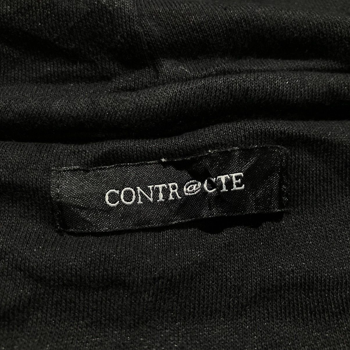 Japanese Brand 2000s Controcte Unique Pullover Hoodie Black Kapital Style Size US M / EU 48-50 / 2 - 12 Thumbnail