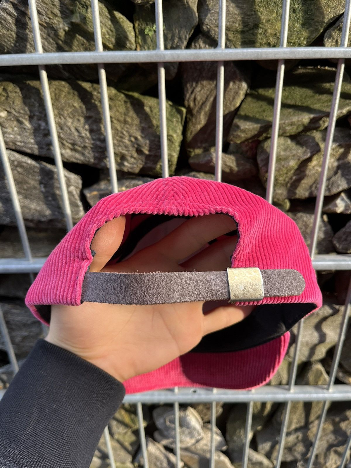 Supreme Supreme New York Corduroy Velvet Classic Logo Y2K Cap Hat Size ONE SIZE - 6 Thumbnail