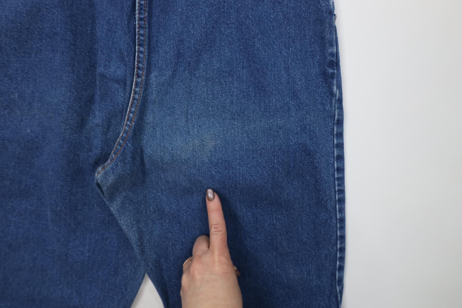 Vintage Vintage 80s 90s Streetwear Relaxed Pleated Denim Jeans Blue Size 26" / US 2 / IT 38 - 13 Thumbnail
