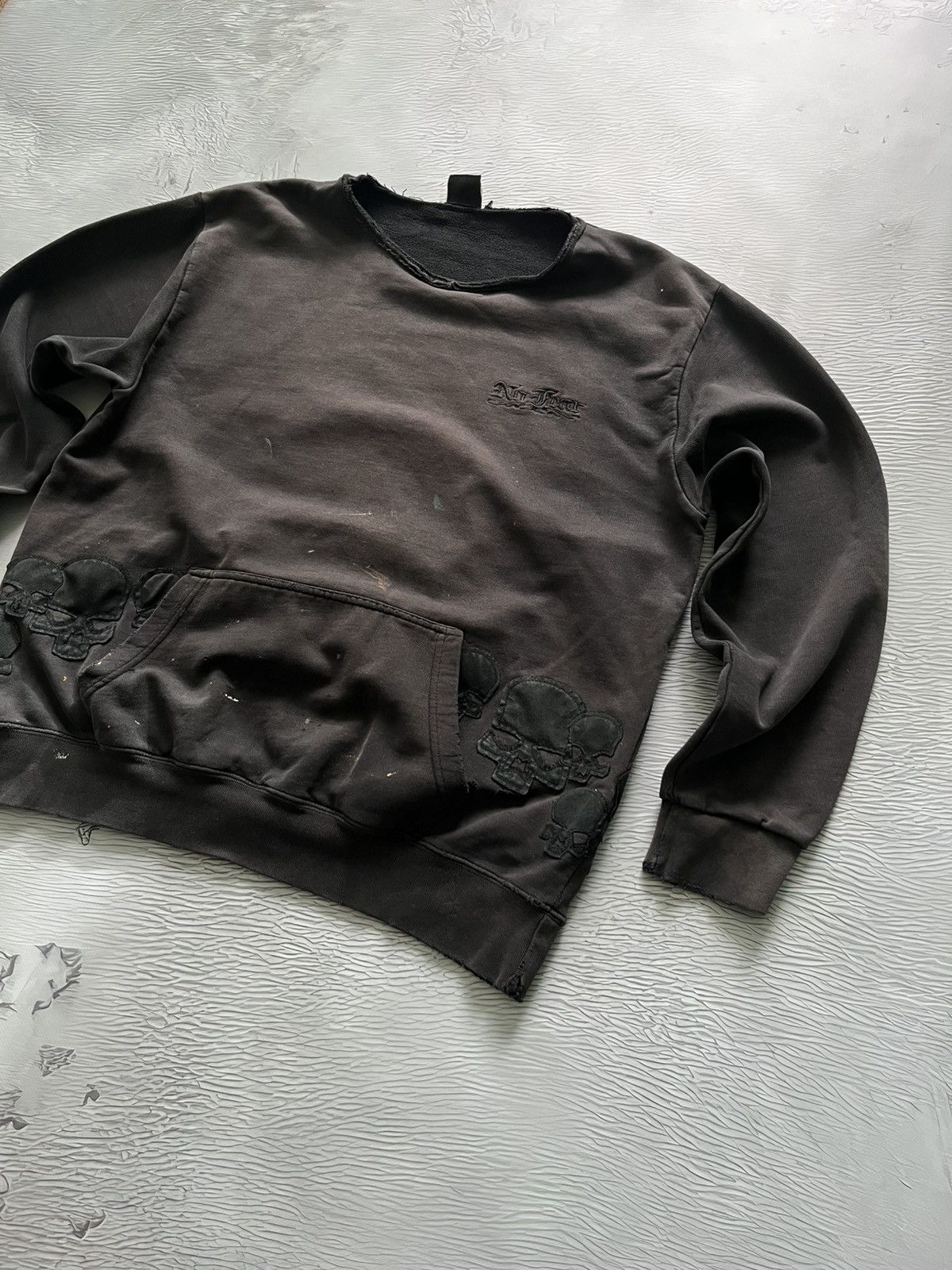 No Fear 💀 No Fear Skeleton Vintage Streetwear Sweatshirt Black Size US L / EU 52-54 / 3 - 1 Thumbnail