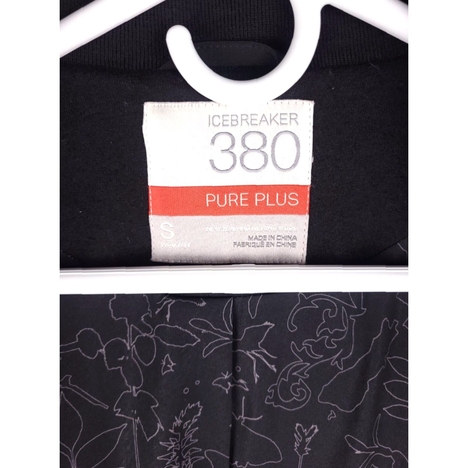 Icebreaker ICEBREAKER Jacket Women Size S Merino Wool Full Zip Black Size S / US 4 / IT 40 - 4 Thumbnail