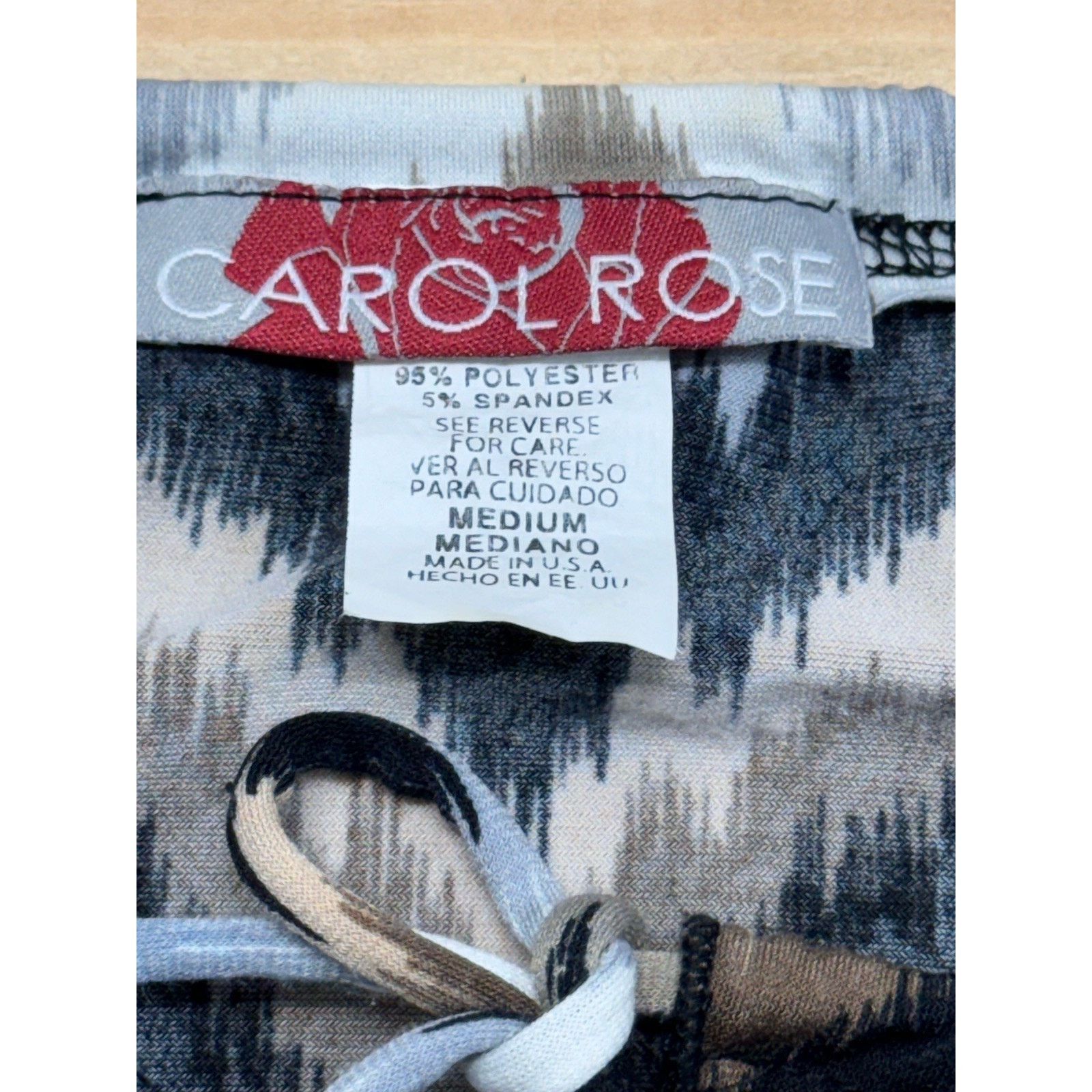 Other Carol Rose Blue Brown Flounce 3/4 Sleeve Women’s Size M Size M / US 6-8 / IT 42-44 - 5 Thumbnail