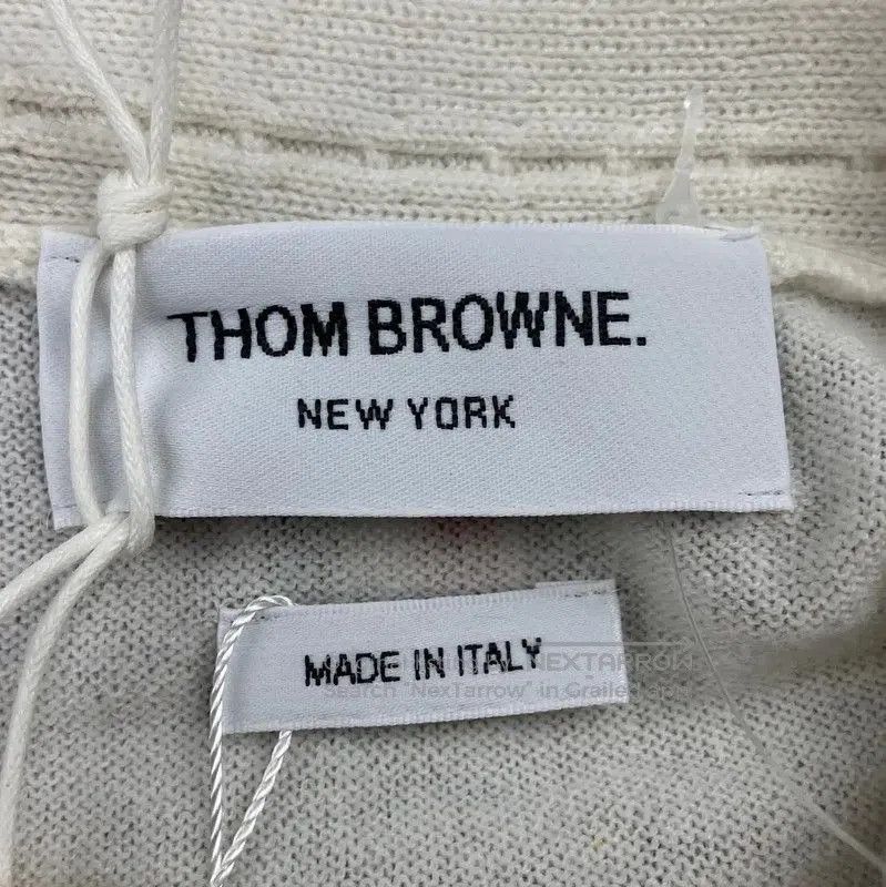 Thom Browne Thom Browne Women’s Cream Cashmere Pullover Sweater . Size S / US 4 / IT 40 - 4 Thumbnail