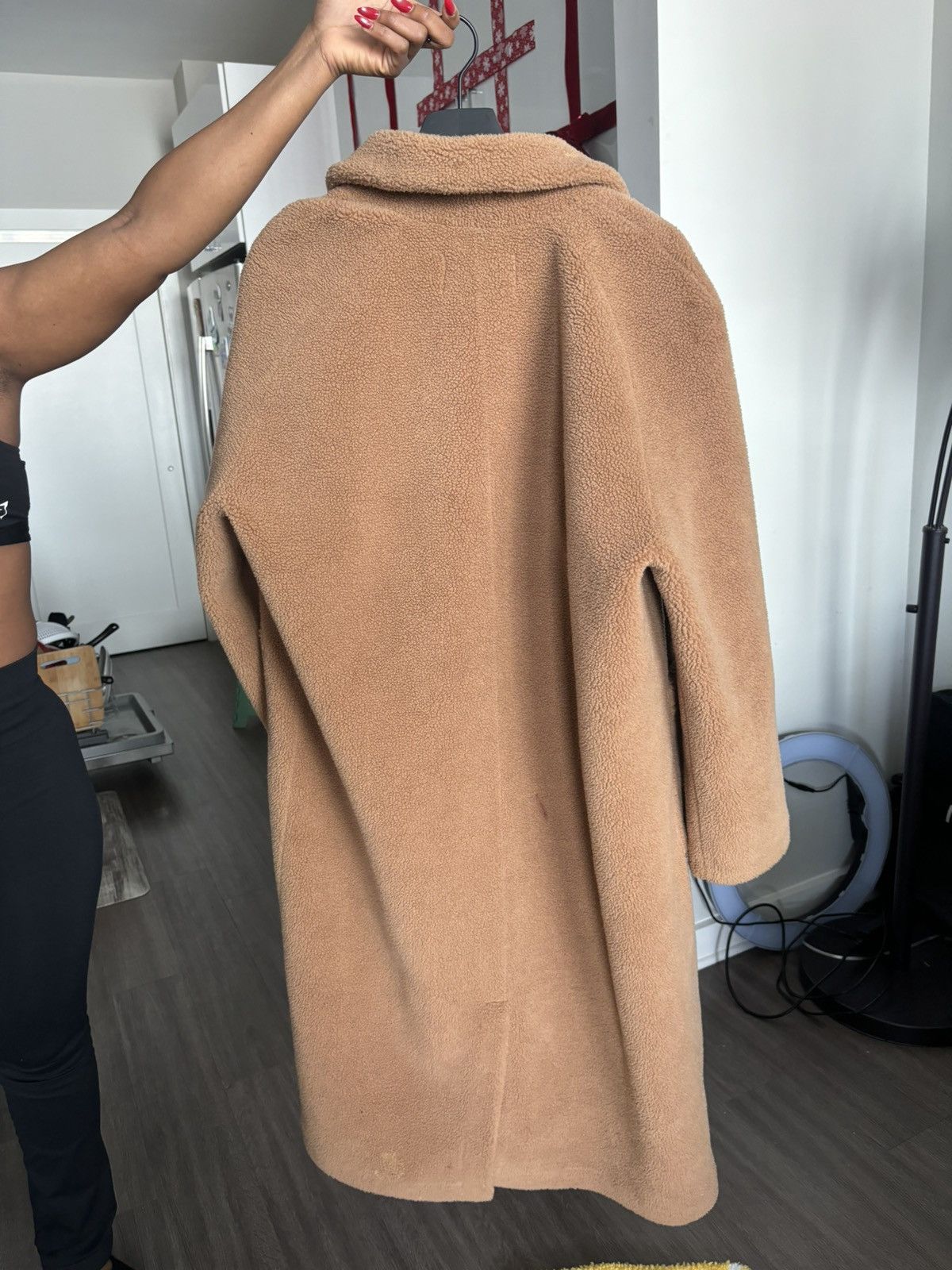 Rebecca Minkoff Rebecca Minkoff Oversized Teddy Coat Size L / US 10 / IT 46 - 10 Thumbnail