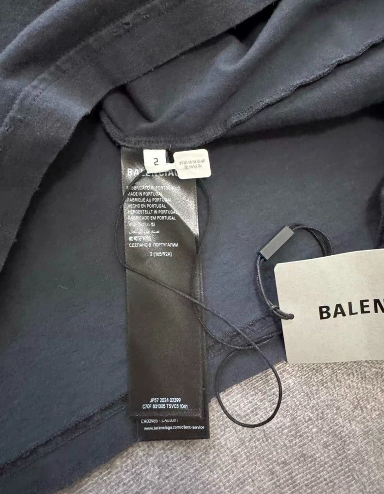 Balenciaga Balenciaga Letter Printed Short Sleeve Size US M / EU 48-50 / 2 - 5 Thumbnail