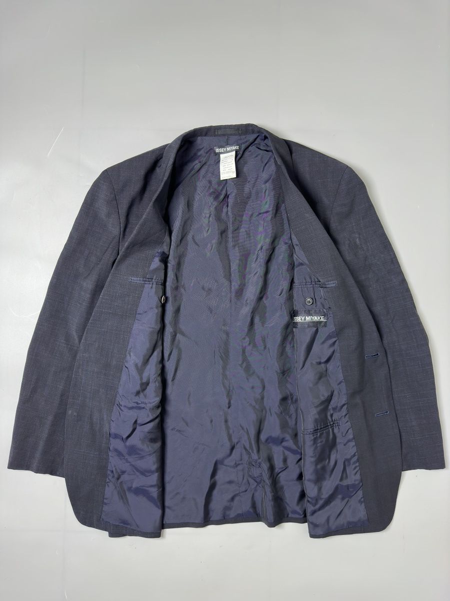 Issey Miyake × Vintage FALL’01 — ISSEY MIYAKE MAINLINE BLAZER Size 40S - 11 Thumbnail