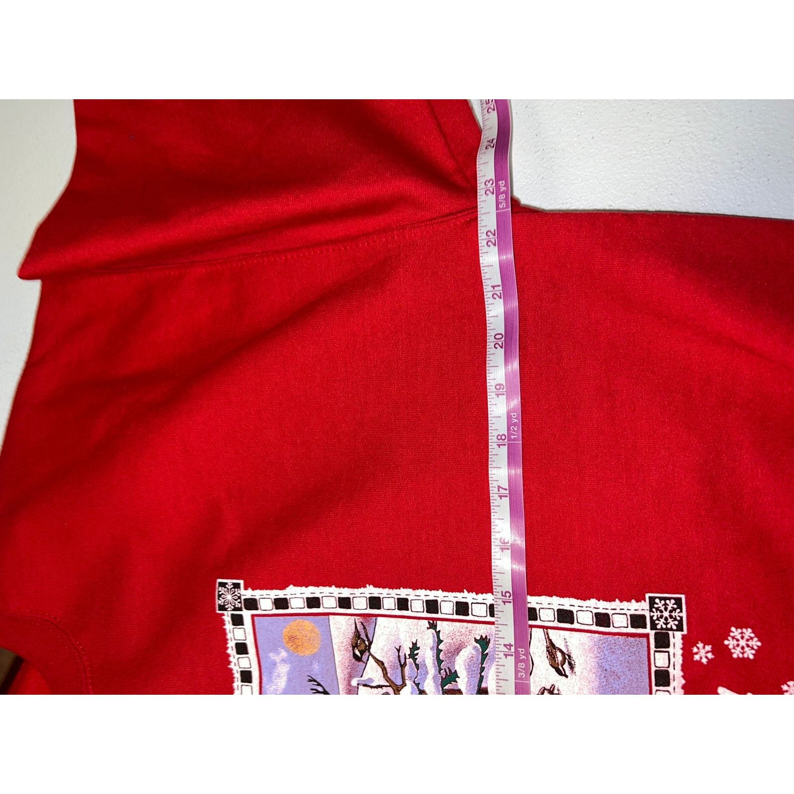 Jerzees Vintage Winter Sweatshirt In Minnesota Snow Crewneck VTG 90s Size US L / EU 52-54 / 3 - 8 Thumbnail