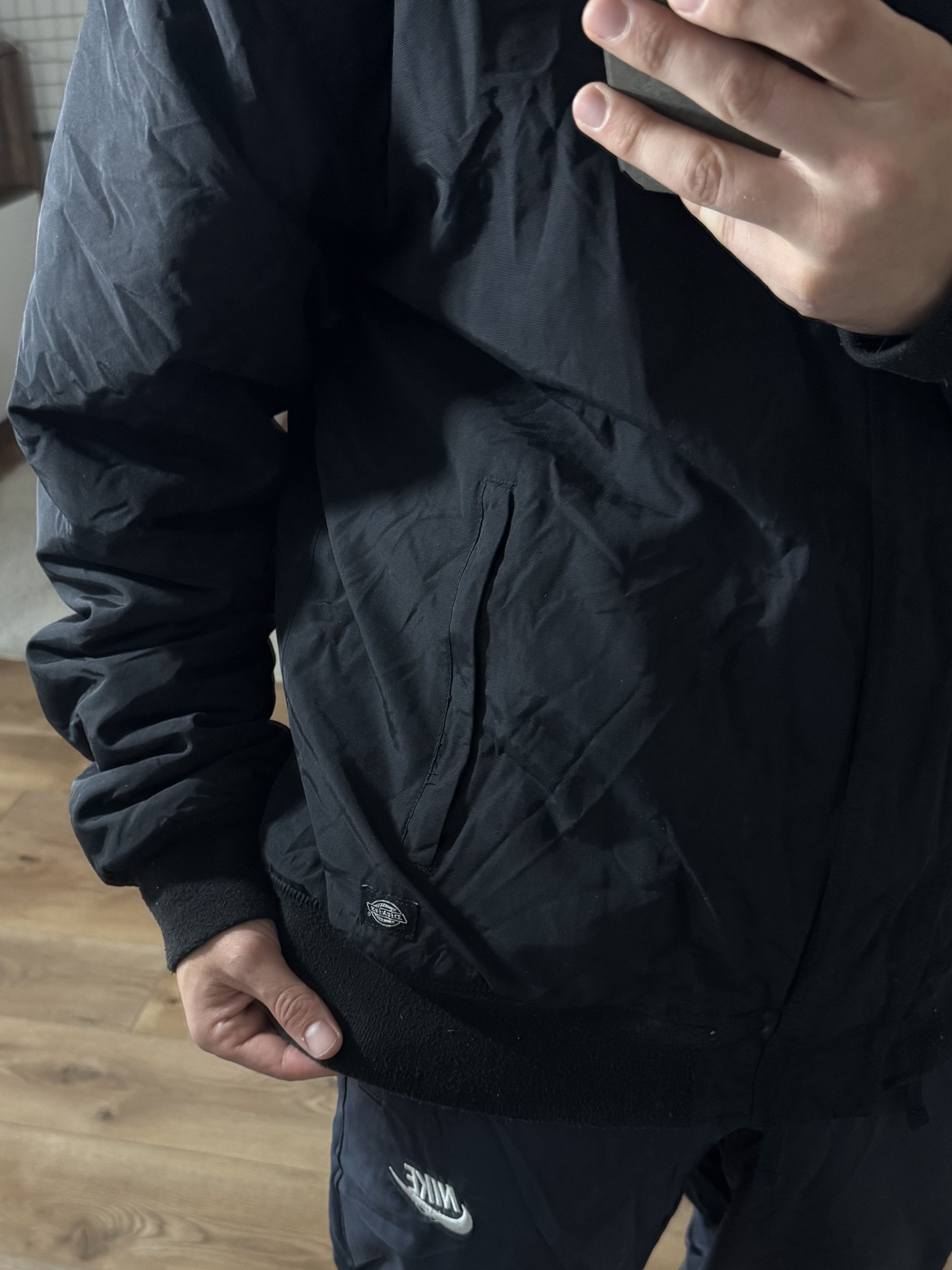 Dickies Dickies Vintage Black Bomber Jacket Streetwear y2k Size US XXL / EU 58 / 5 - 5 Thumbnail