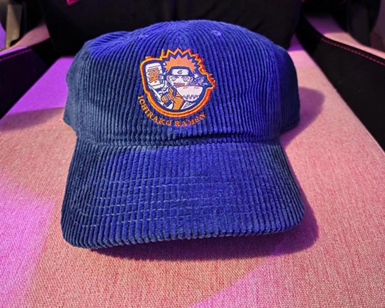 Unknown London Corduroy Baseball Cap with Naruto Uzumaki Embroidery Size ONE SIZE - 1 Thumbnail