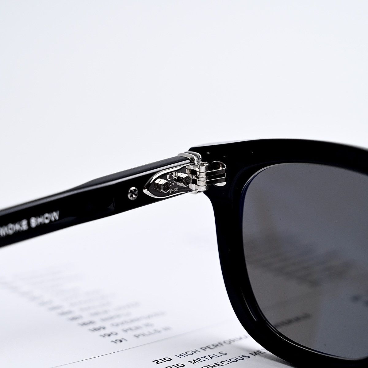 Chrome Hearts CHROME HEARTS SMOKE SHOW SUNGLASSES Size ONE SIZE - 6 Thumbnail