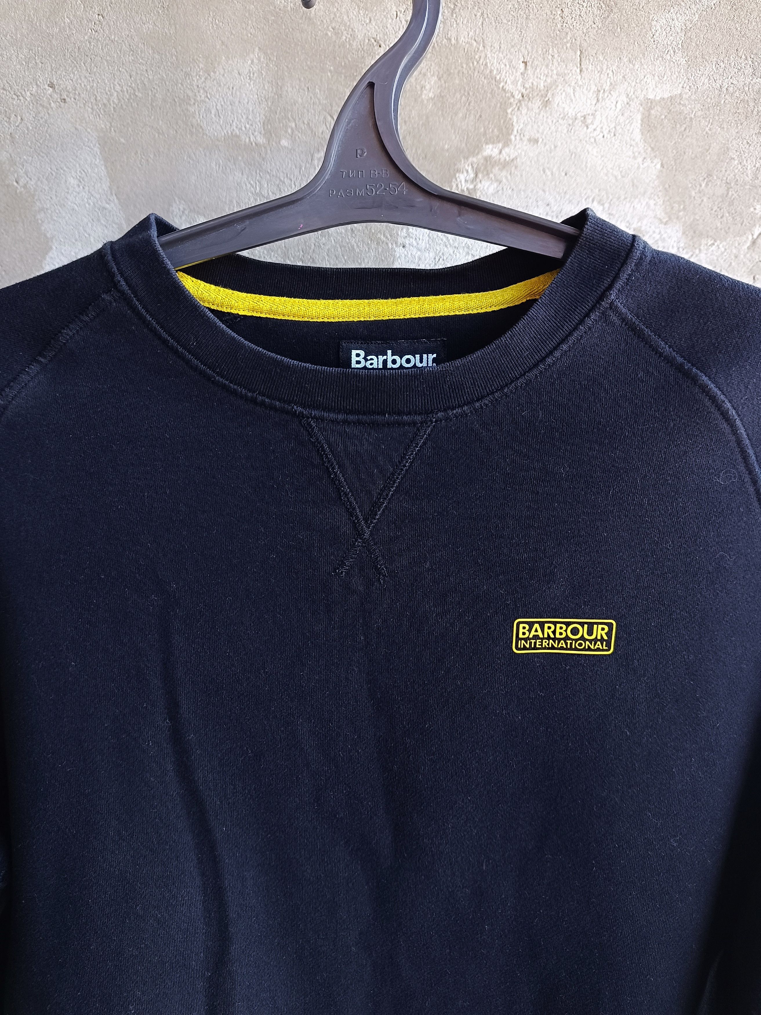 Barbour Barbour International Black Sweatshirt Size XXL Size US XXL / EU 58 / 5 - 4 Thumbnail