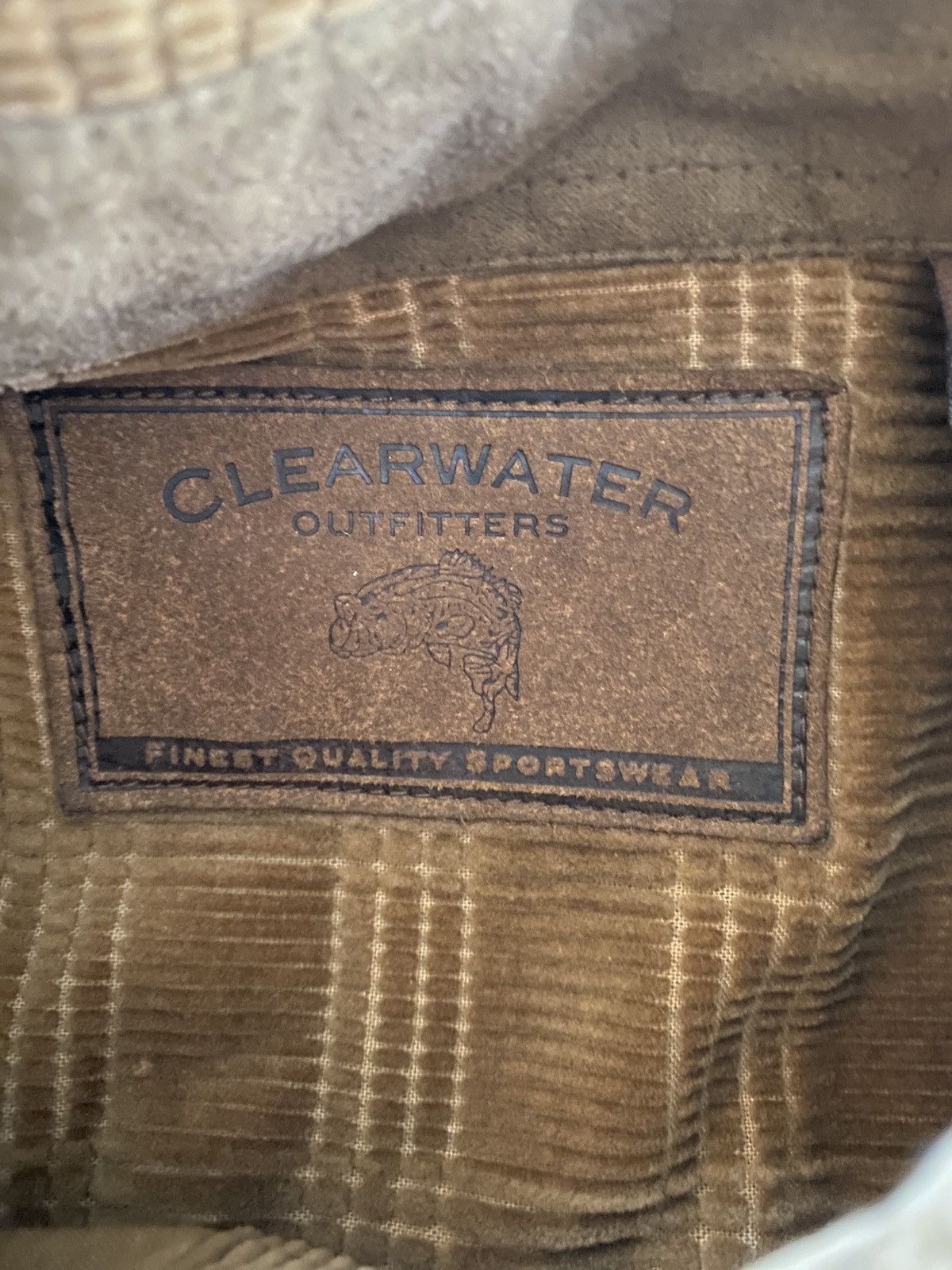 Clearwater Outfitters Vintage Y2K’s Clearwater Brown Corduroy Button Up Shirt Size US XL / EU 56 / 4 - 6 Thumbnail