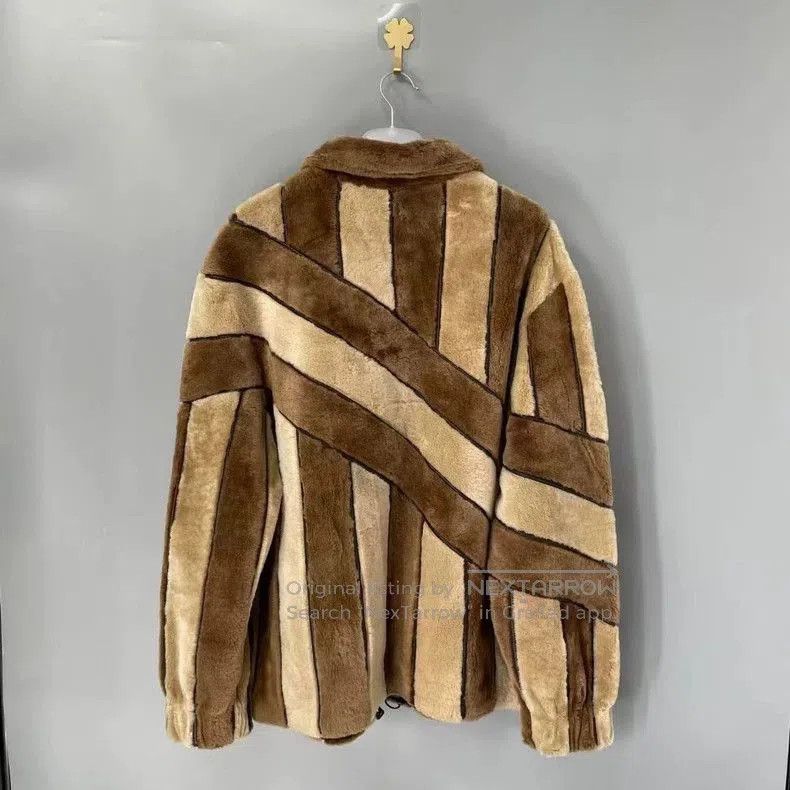 Fendi Fendi Colorblock Shearling Fur Jacket. Size US L / EU 52-54 / 3 - 2 Thumbnail