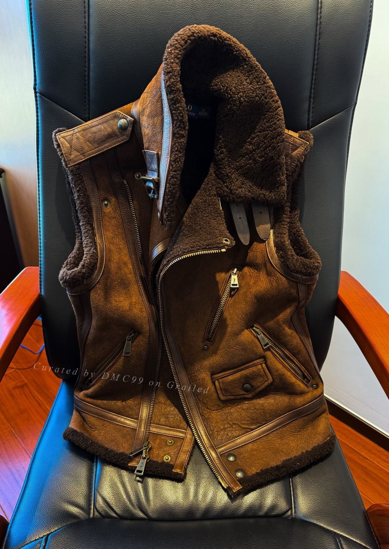 Ralph Lauren Ralph Lauren Women's Shearling Vest Size M / US 6-8 / IT 42-44 - 1 Thumbnail