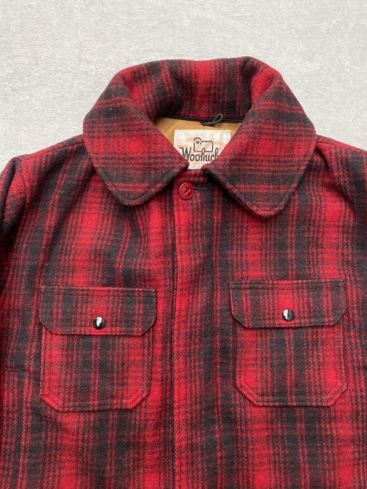 Woolrich Woolen Mills 1980s Woolrich Mackinaw Buffalo Plaid Hunting Jacket Size US M / EU 48-50 / 2 - 6 Thumbnail