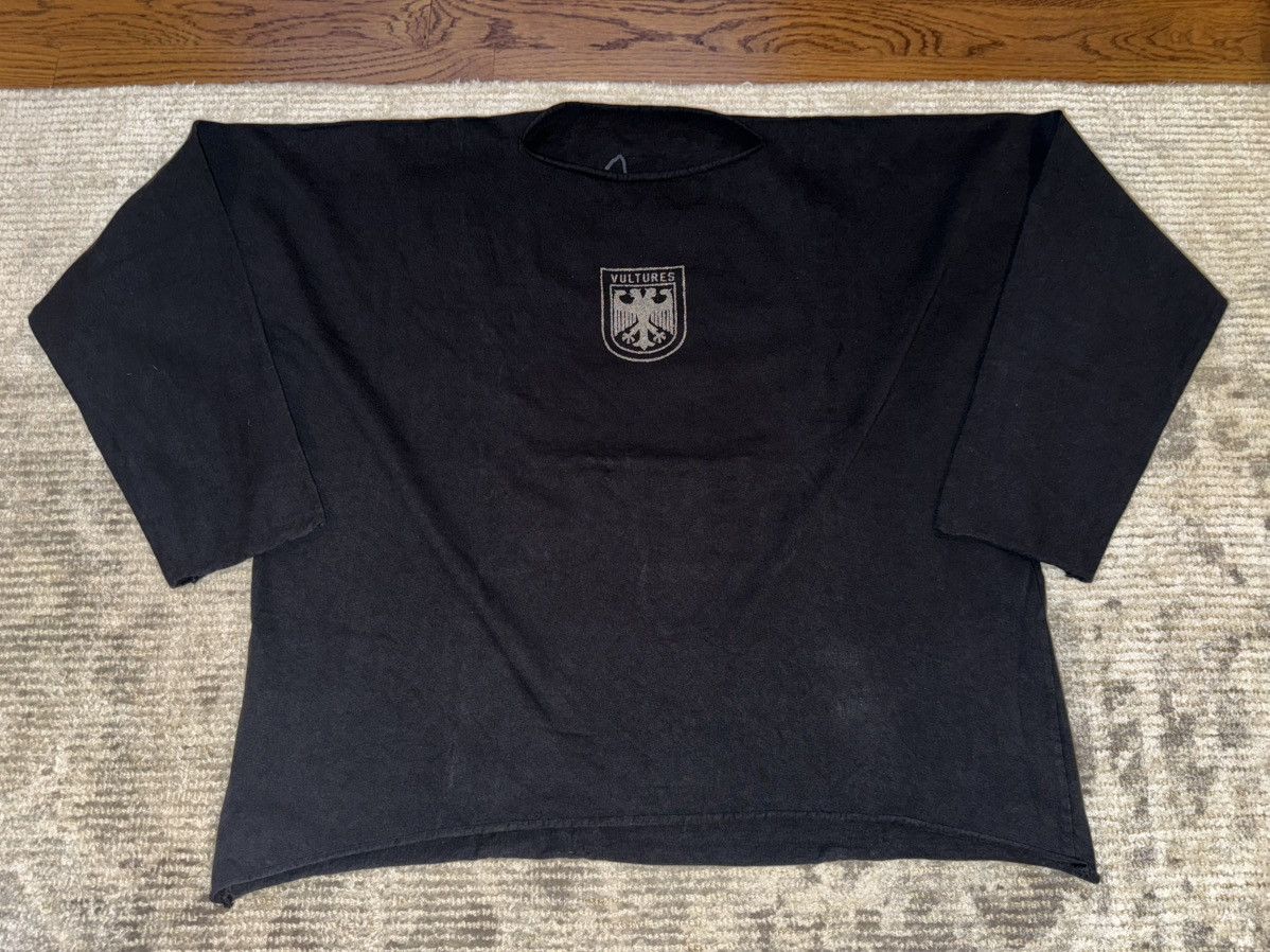 Kanye West Size 1 Yeezy Vultures Long T Black Tee Shirt Yzy Tour Size US S / EU 44-46 / 1 - 2 Thumbnail