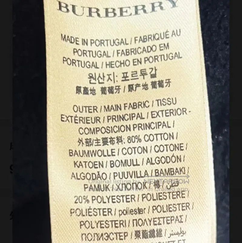 Burberry Burberry Black Cotton Men’s Hoodie. Size US XS / EU 42 / 0 - 5 Thumbnail