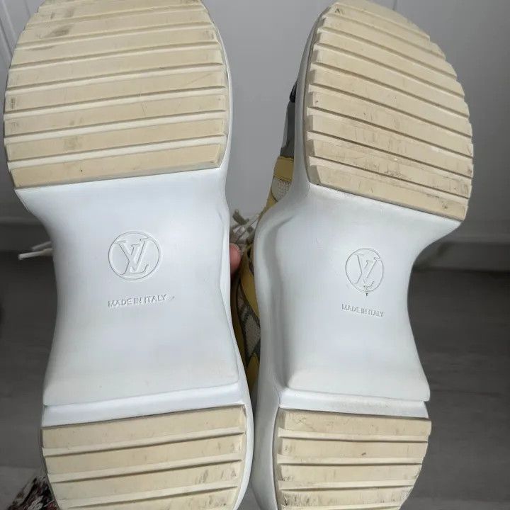 Louis Vuitton Louis Vuitton Archlight Low-top Sneakers in White Yellow -2 Size US 8 / IT 38 - 4 Thumbnail