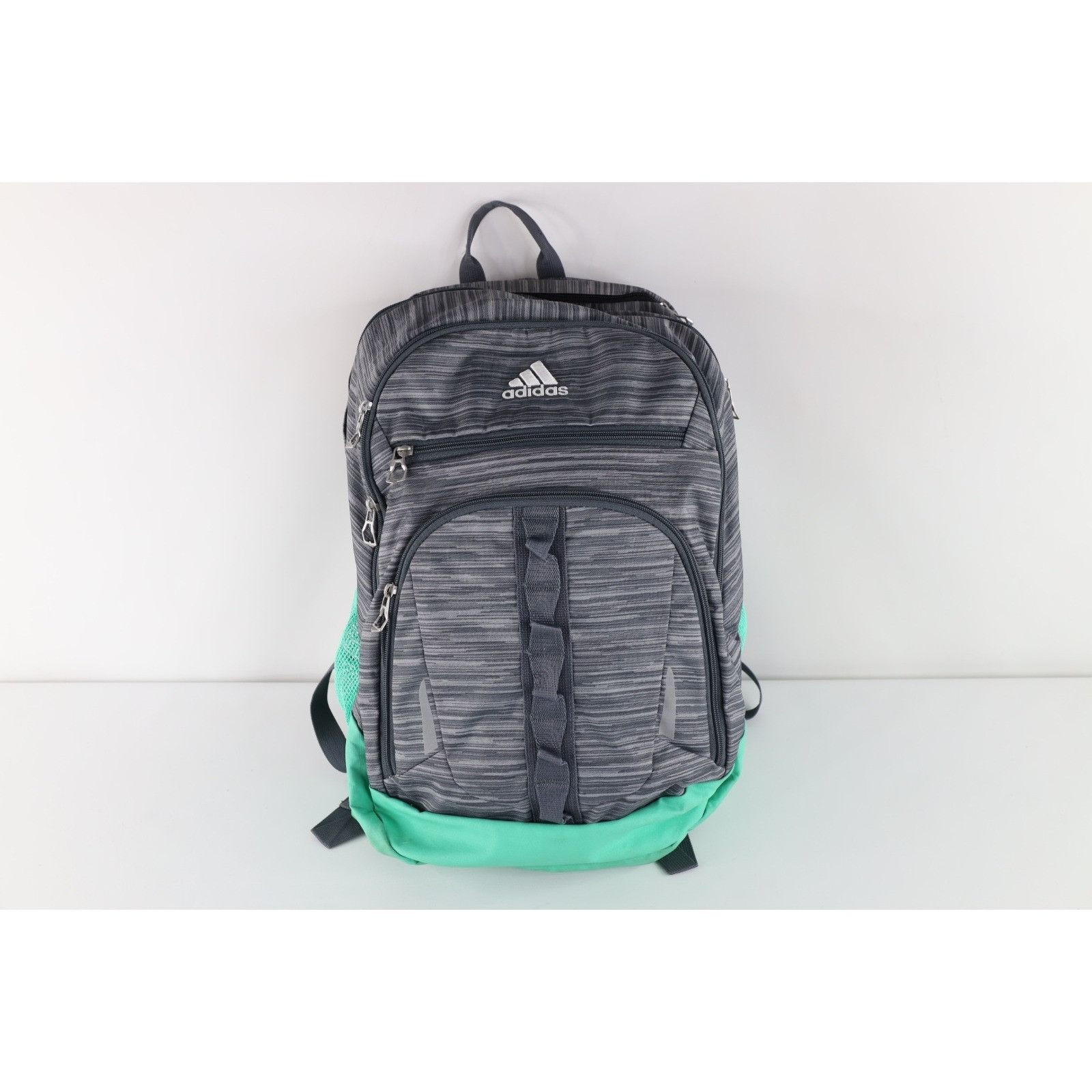 Adidas Vintage Adidas Spell Out Striped Loadspring Backpack Bag Size ONE SIZE - 1 Thumbnail