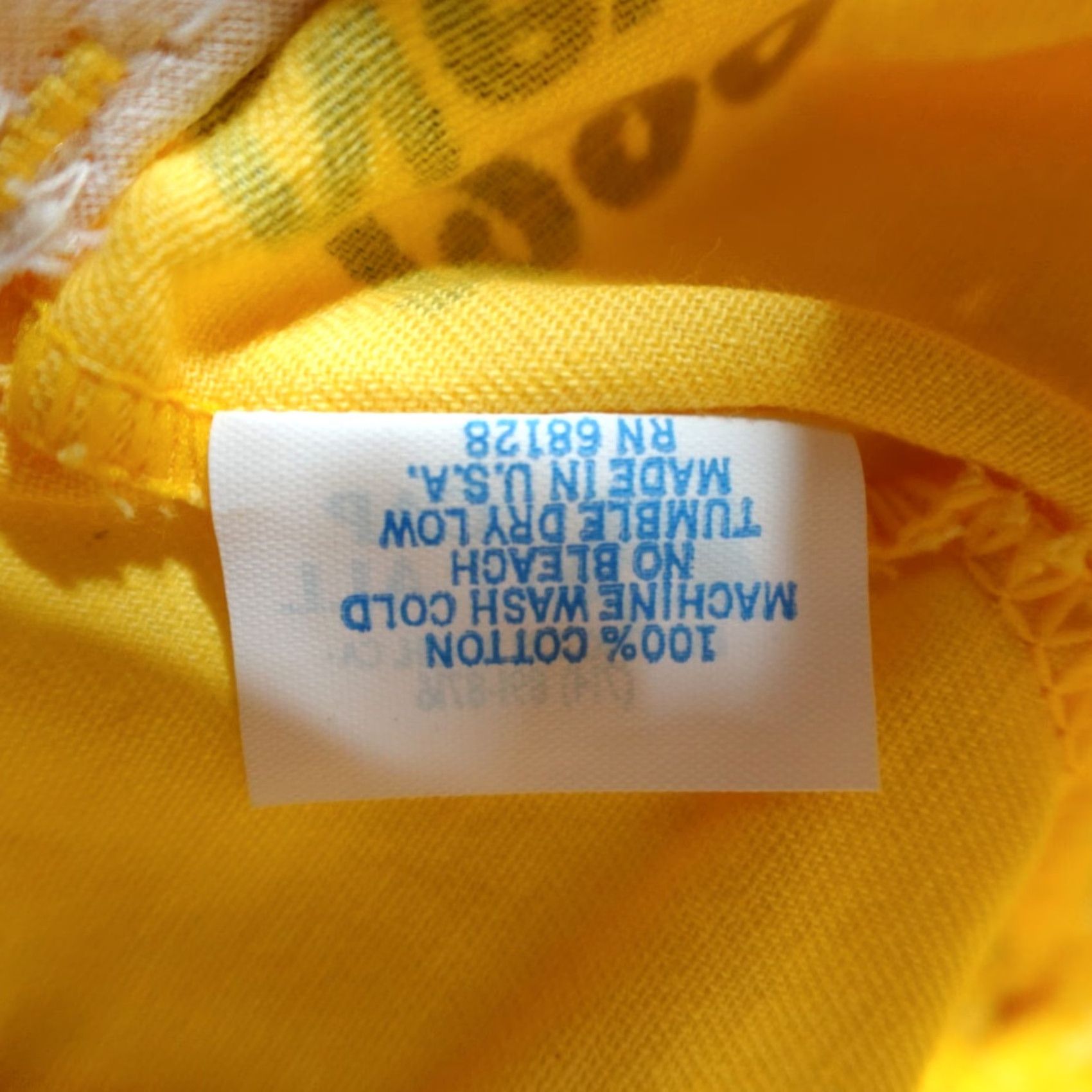 Vintage Vintage New York City Marathon Short Brim Hat Yellow 1990 John Hancock NEW Hat Men One Size Yellow 1990s Vintage Nike? Size US 35 - 6 Thumbnail