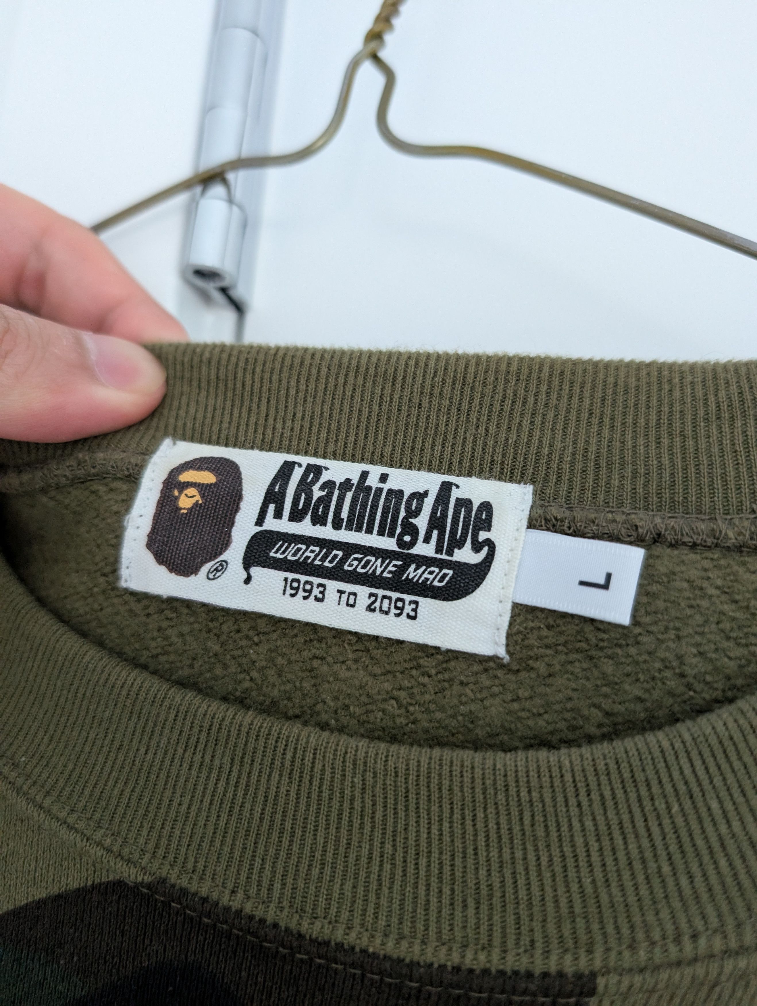 Bape Bape Camo Sweatshirt Size US L / EU 52-54 / 3 - 2 Thumbnail