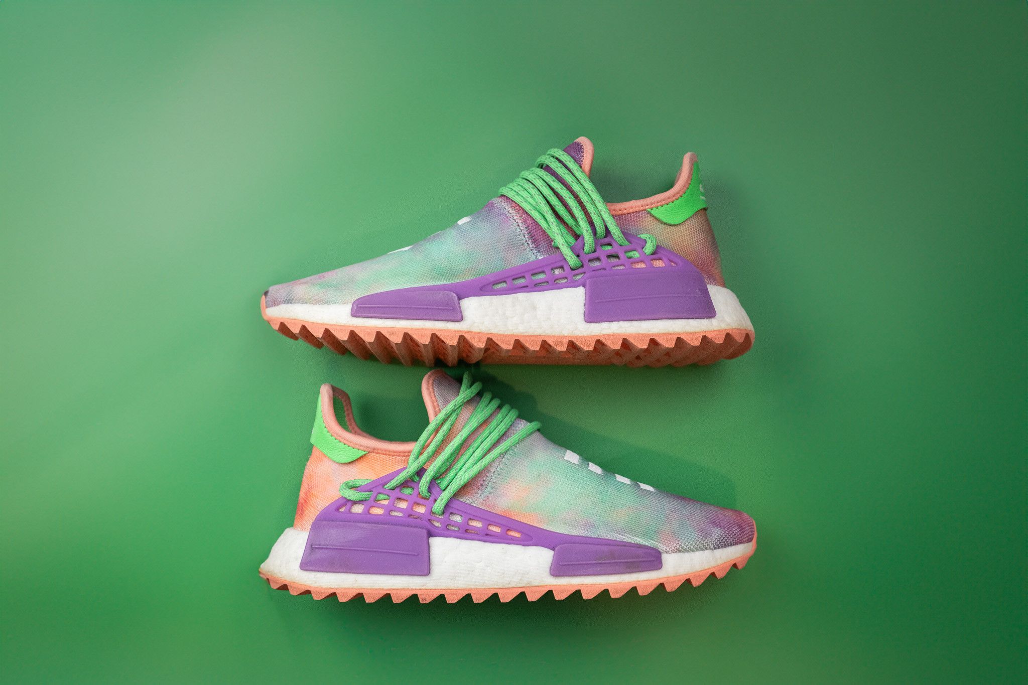 Adidas × Pharrell Adidas Human Race NMD Pharrell Holiday Festival Size US 8 / EU 41 - 4 Thumbnail