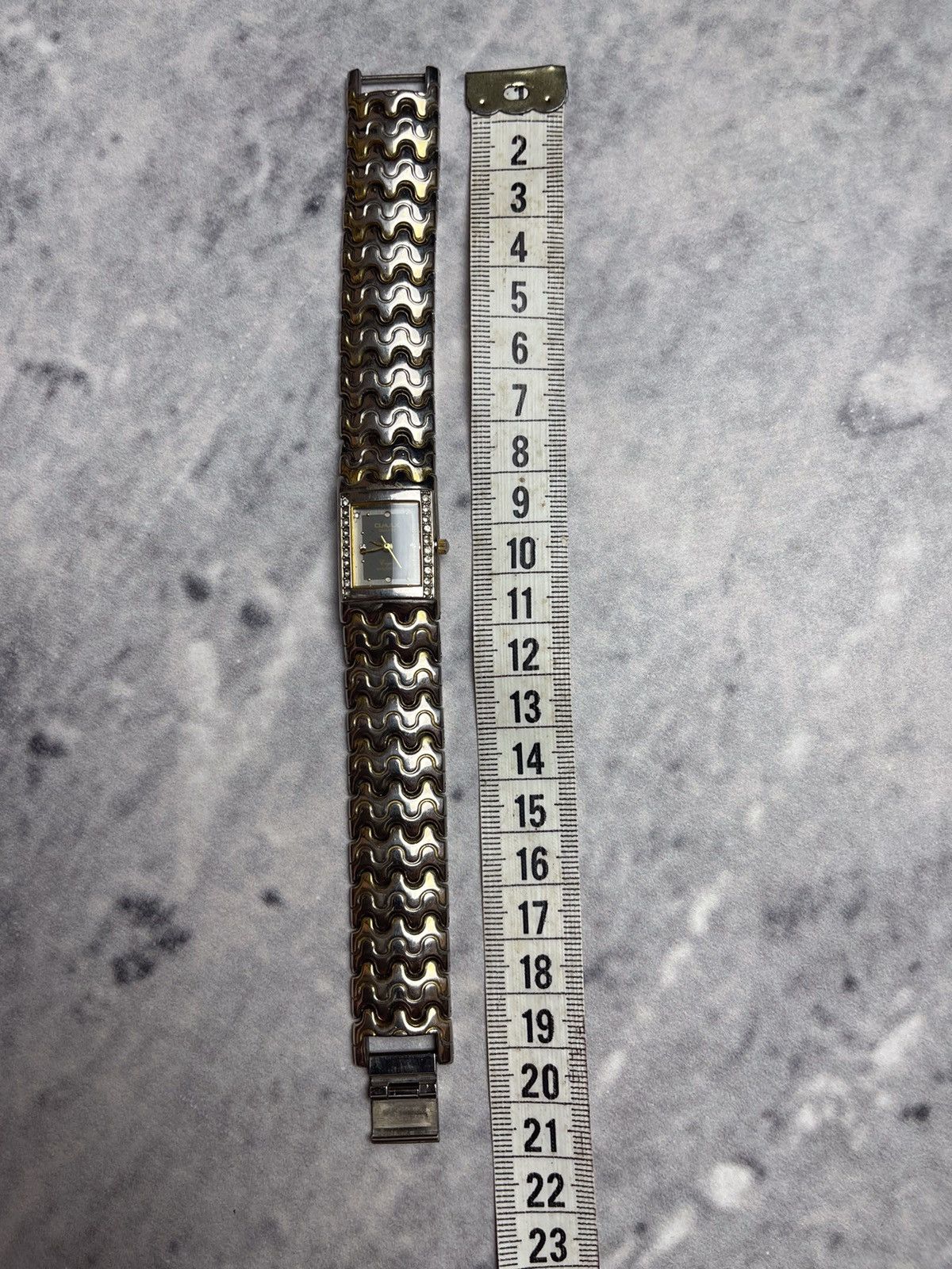 Hysteric Glamour × Japanese Brand × Vintage ⛓⌚️Vintage Chain futuristic style Watch Unisex heavy bracelet Size ONE SIZE - 7 Thumbnail