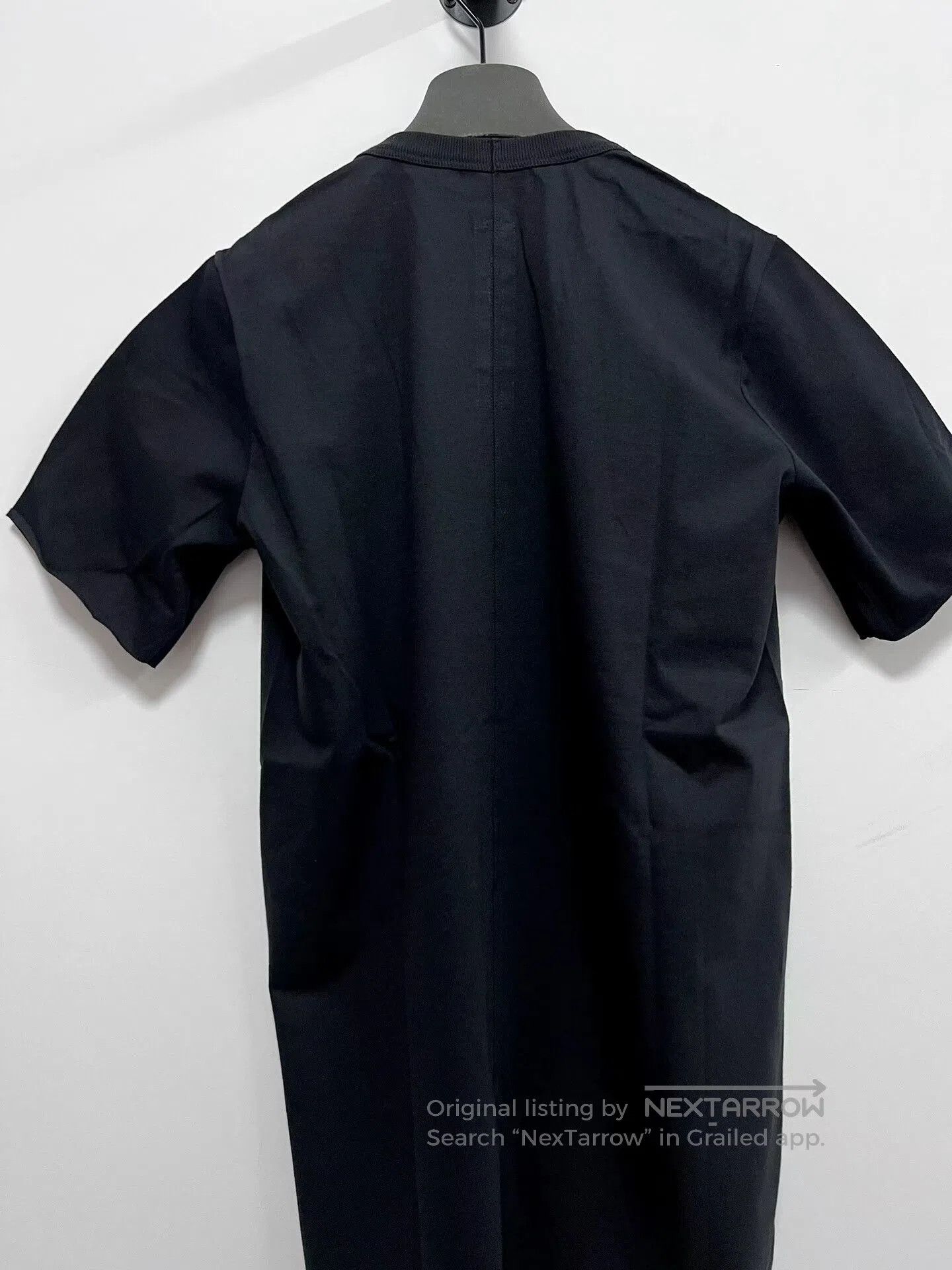 Rick Owens Rick Owens Black Short Sleeve T. Size US M / EU 48-50 / 2 - 4 Thumbnail