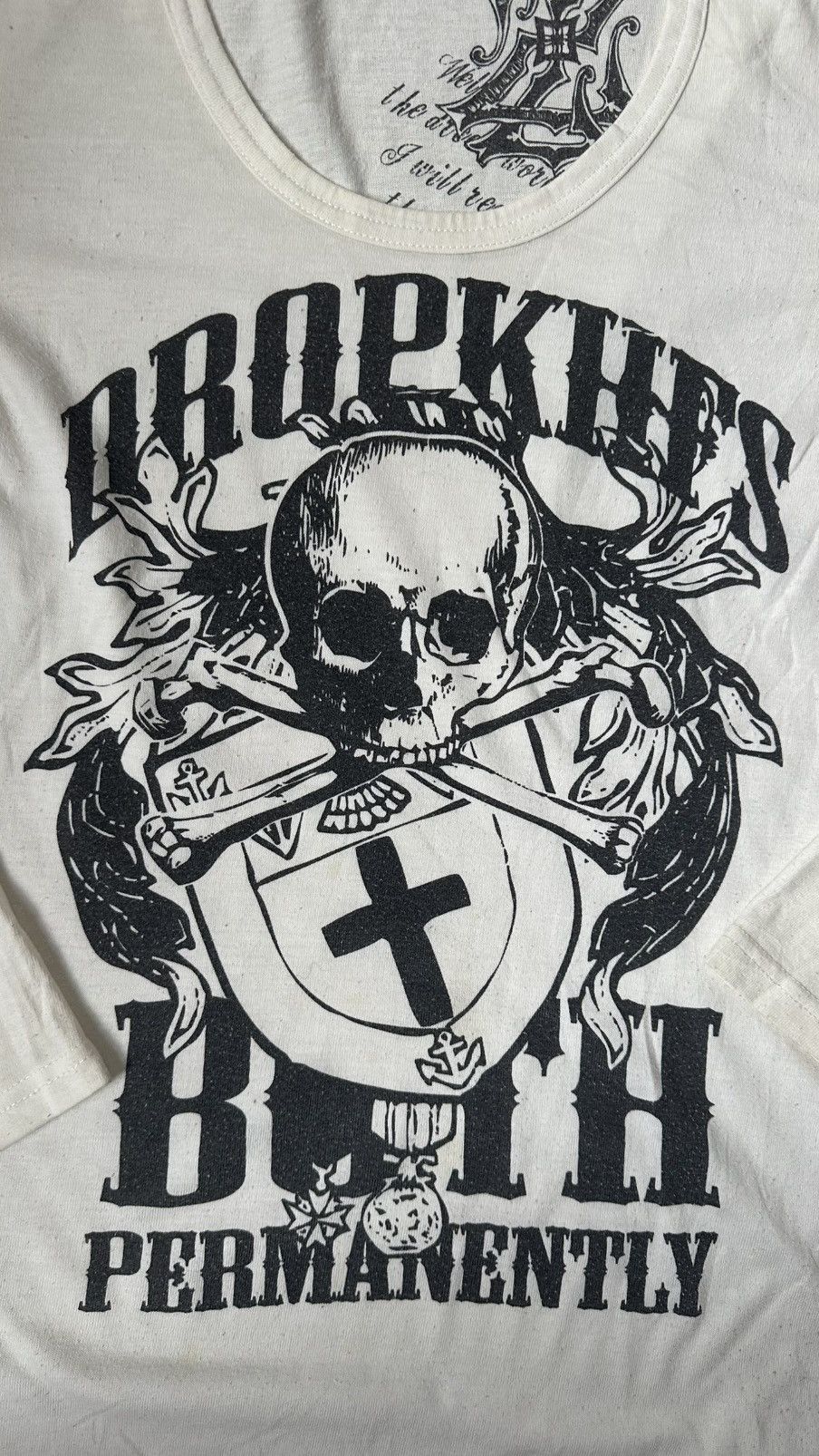 Japanese Brand VINTAGE NAVANA DROPKHFS AFFLICTION TEE Size US S / EU 44-46 / 1 - 2 Thumbnail