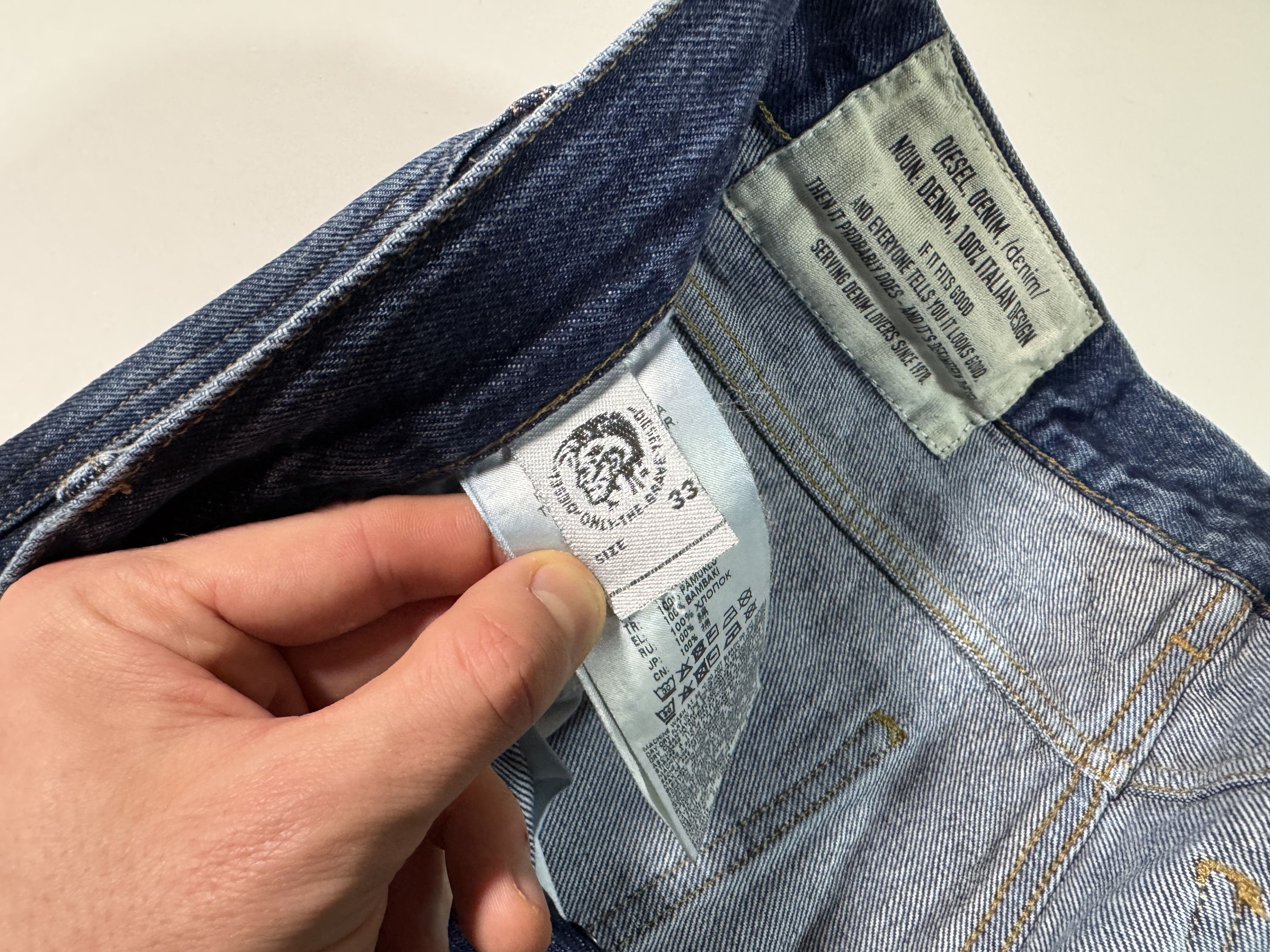 Diesel Diesel D-Macs Jeans Regular Size 33 Size US 33 - 10 Thumbnail