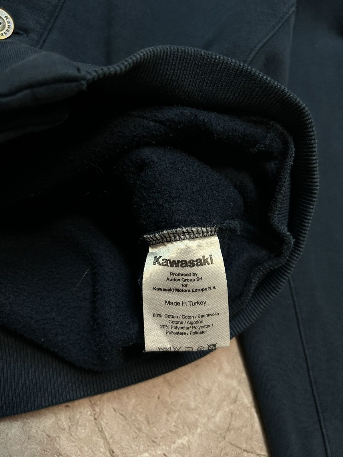 Vintage Kawasaki Racing Moto zip hoodie Size M Size US M / EU 48-50 / 2 - 5 Thumbnail