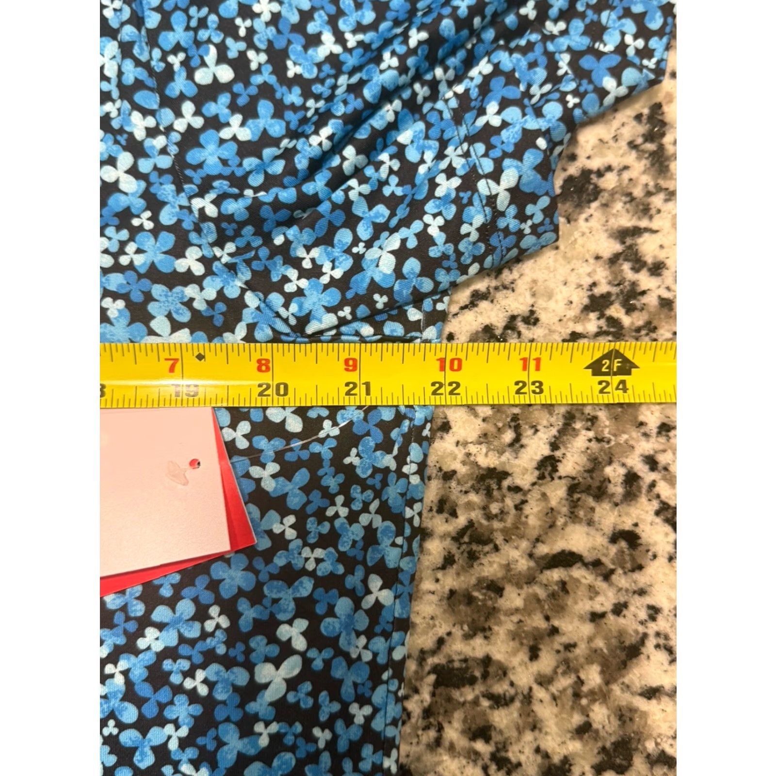 Vintage Redvanly Golf Shirt Polo Brewer Floral Print Sz M Malibu Blue Performance Men Size US M / EU 48-50 / 2 - 3 Thumbnail