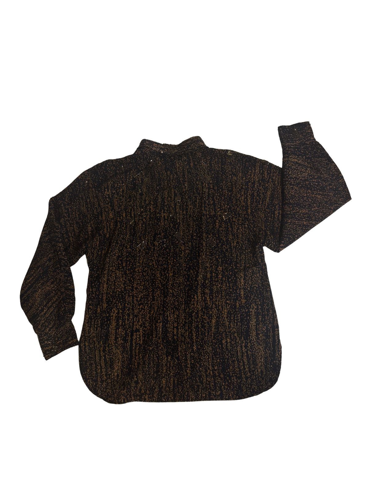 Other Women’s brown Blouse with beads.wt1998 Size S / US 4 / IT 40 - 9 Thumbnail