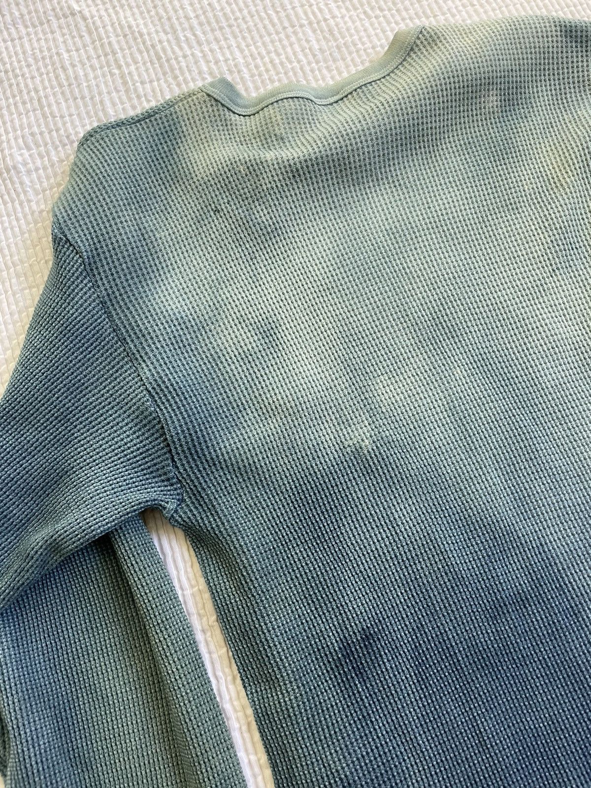 Indigo Indigo Schloppy Dyed Sun Faded Thermal Size US XL / EU 56 / 4 - 12 Thumbnail