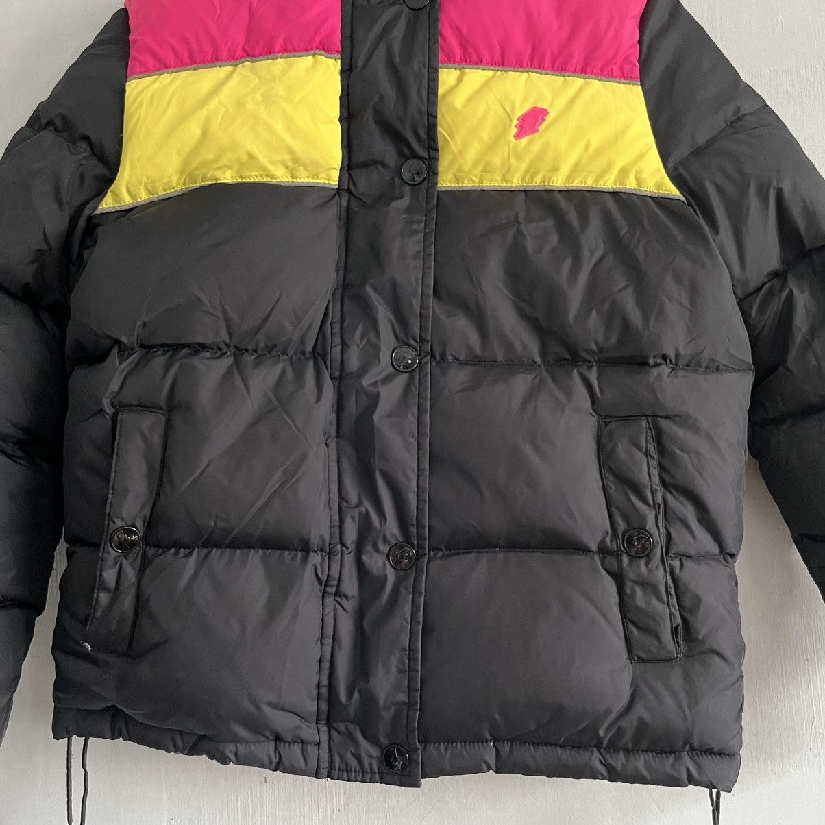 W&LT W&LT "KISS THE FUTURE" goose down puffer jacket with hood Size US S / EU 44-46 / 1 - 2 Thumbnail