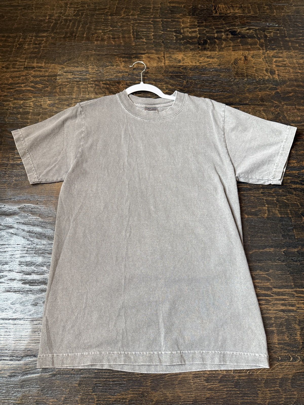 Vintage Vintage Faded Gray Tee 100% USA Cotton Size US S / EU 44-46 / 1 - 1 Thumbnail