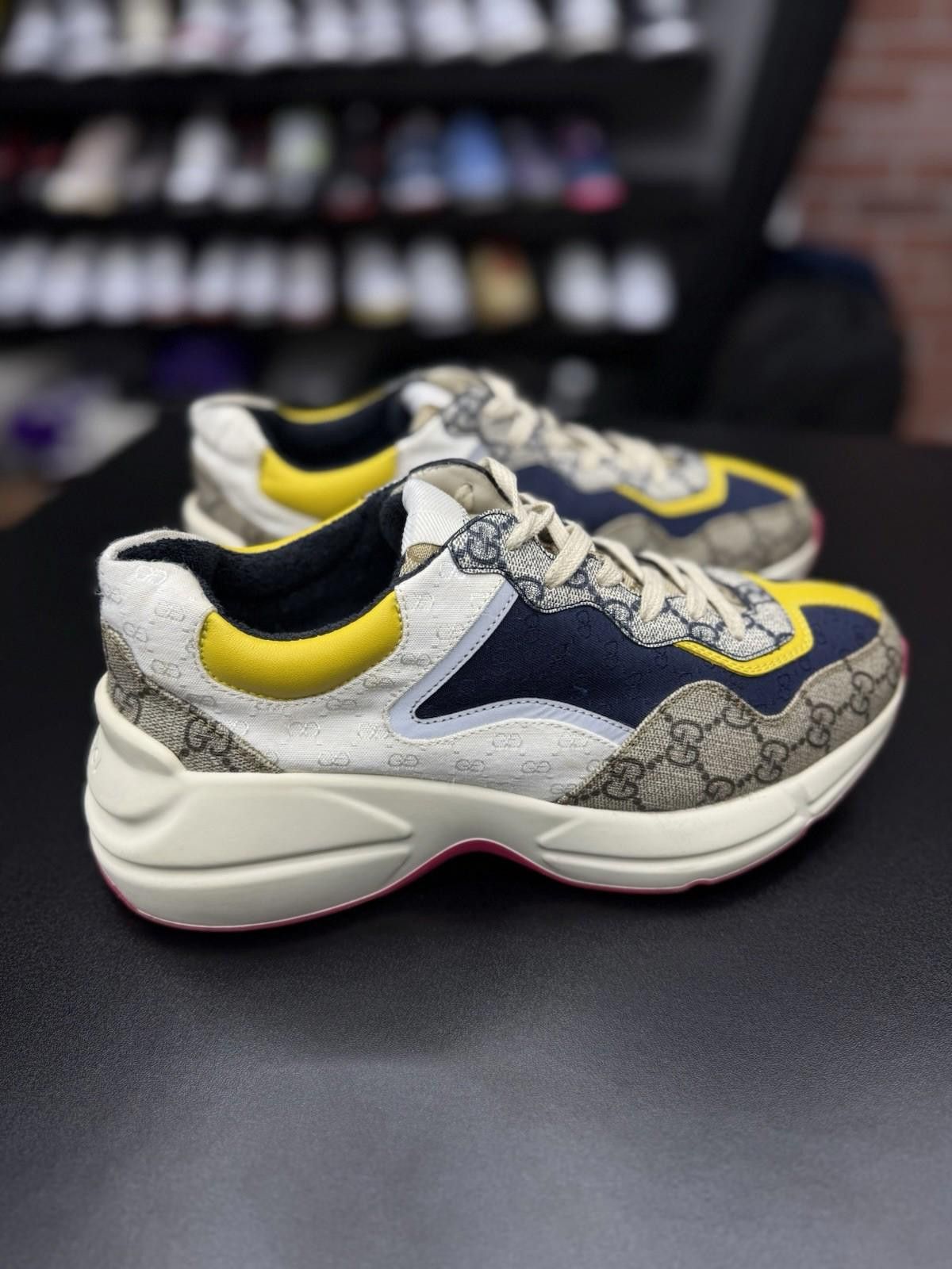 Gucci Size 6.5US/6+G - Gucci Rython GG Multi Color Sneakers Women Size US 6.5 / IT 36.5 - 2 Thumbnail