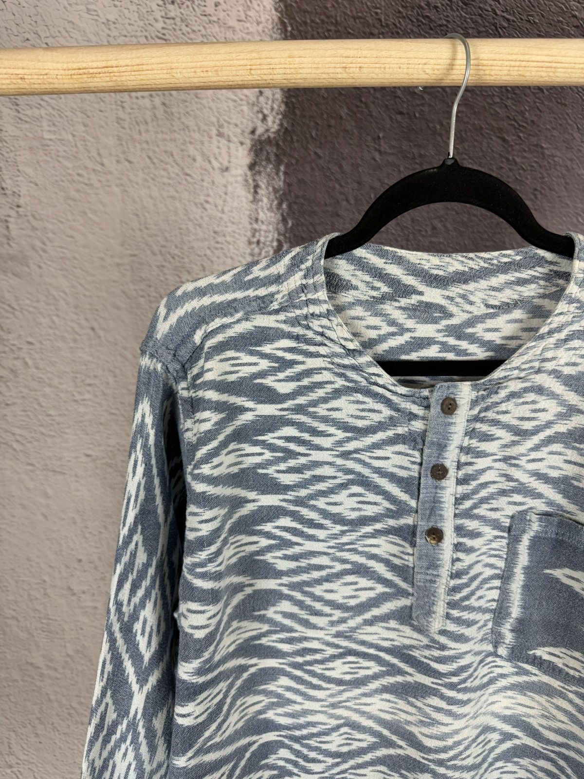 Japanese Brand Vintage Thailand Aztec pattern beach Hawaiian shirt Size US M / EU 48-50 / 2 - 3 Thumbnail