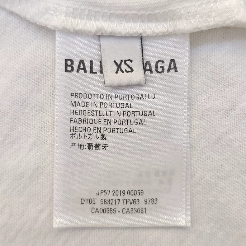 Balenciaga Balenciaga Signature Letter Logo Short Sleeve T-Shirt Size XS / US 0-2 / IT 36-38 - 6 Thumbnail