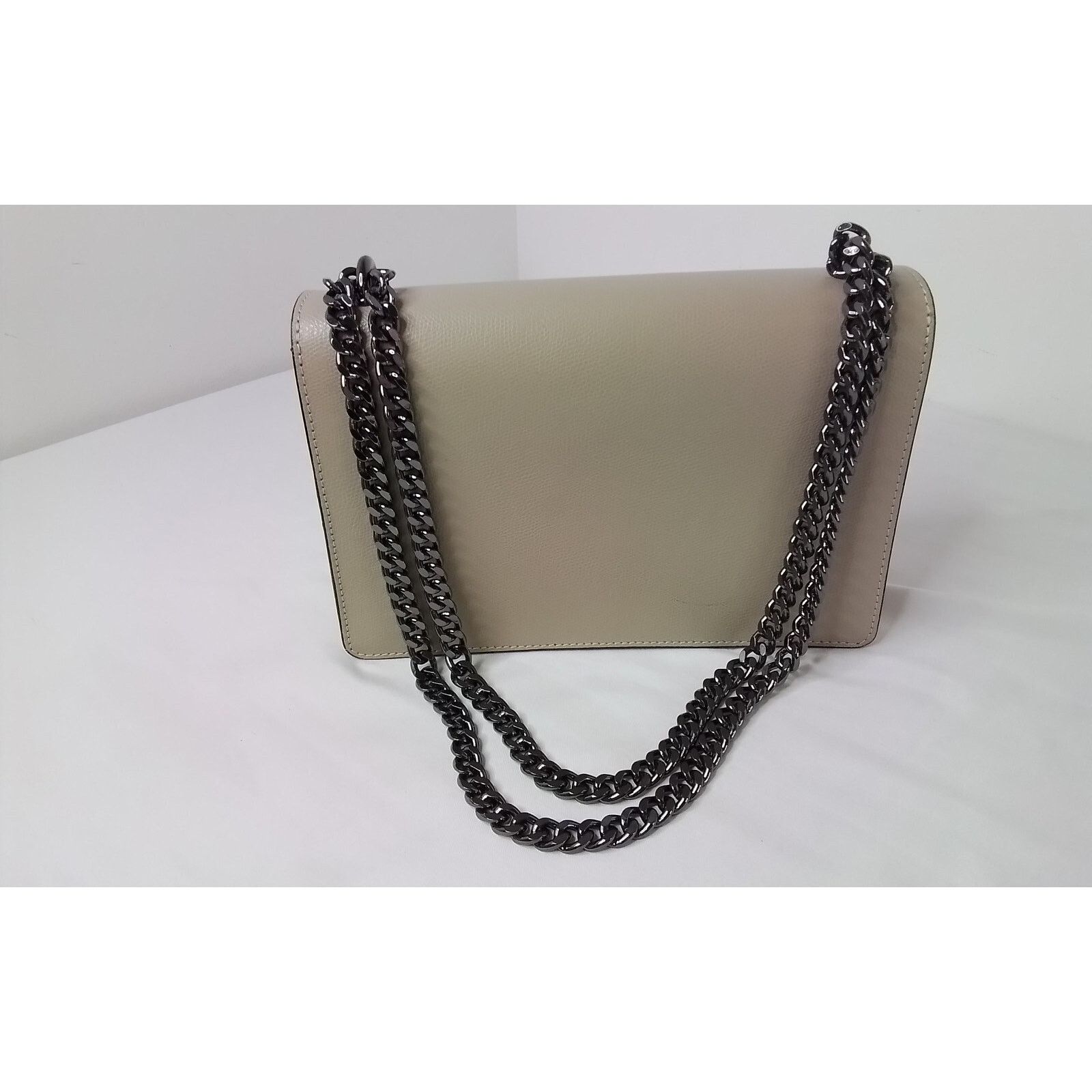 Other Marina Galanti Handbag Purse Leather with Silver Chain Strap Size ONE SIZE - 6 Thumbnail