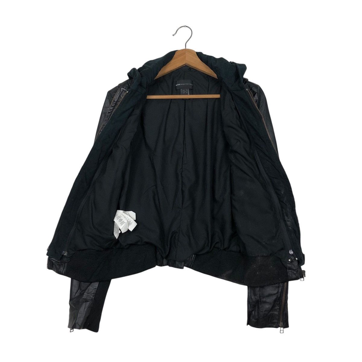 Japanese Brand 📌Cropped Biker Soft Leather Jacket Mango Streetwear Size US M / EU 48-50 / 2 - 15 Thumbnail