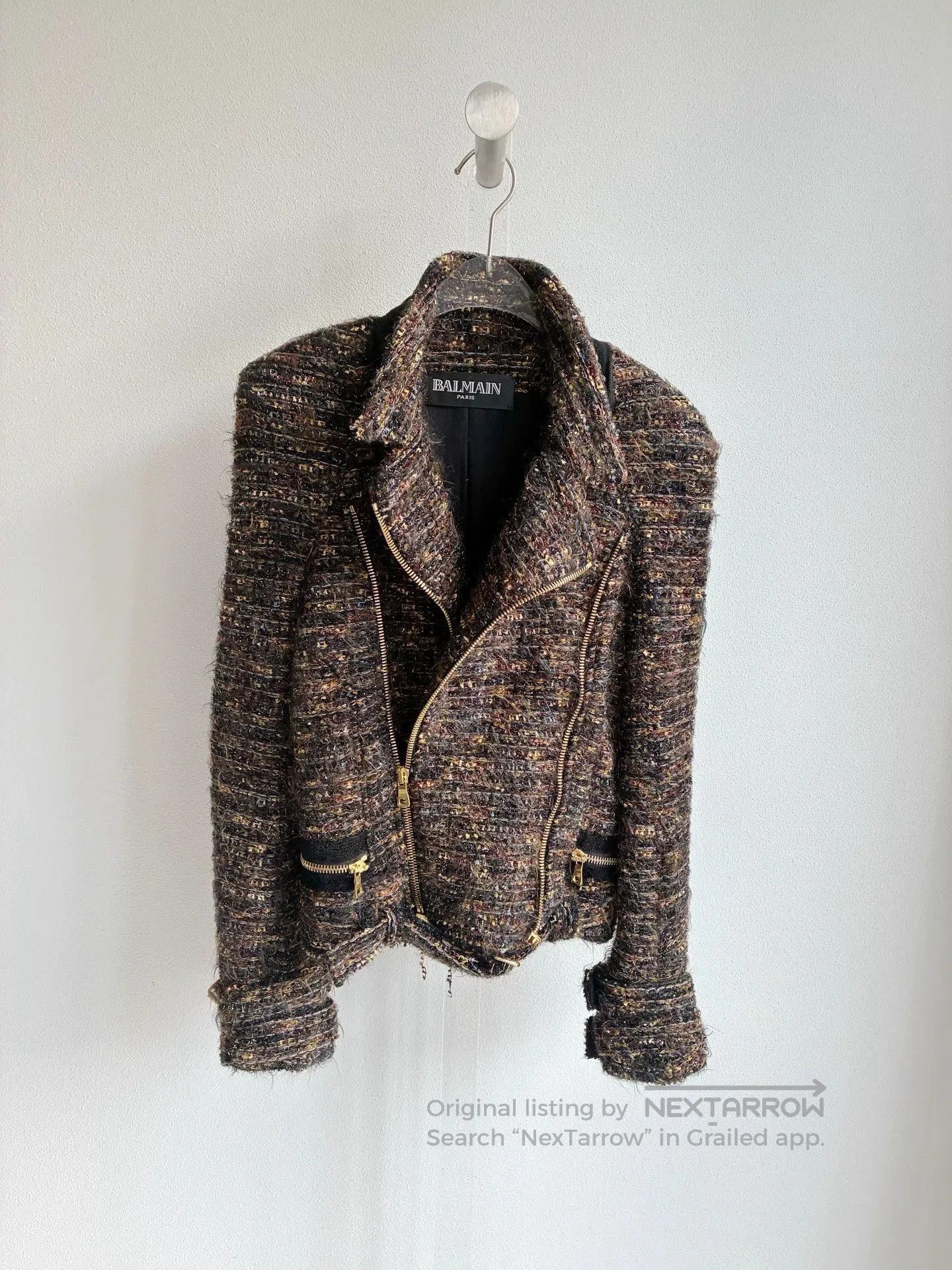 Balmain Balmain Tweed Jacket Size 34. Size XXS / US 00 / IT 34 - 1 Thumbnail