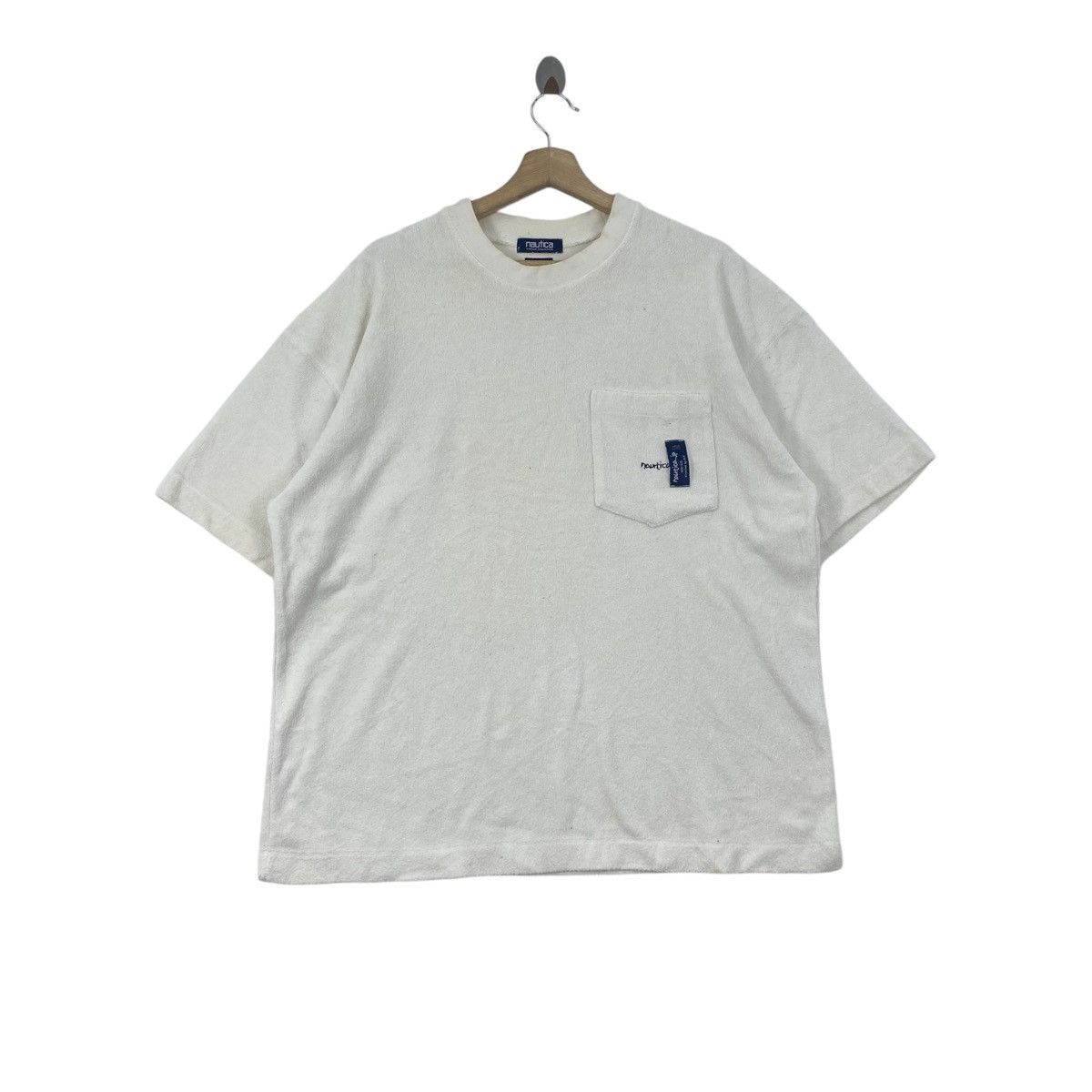 Japanese Brand × Nautica × Vintage Vintage NAUTICA Japanese Brand Cream Oversize Heavy Cotton Size US M / EU 48-50 / 2 - 1 Thumbnail