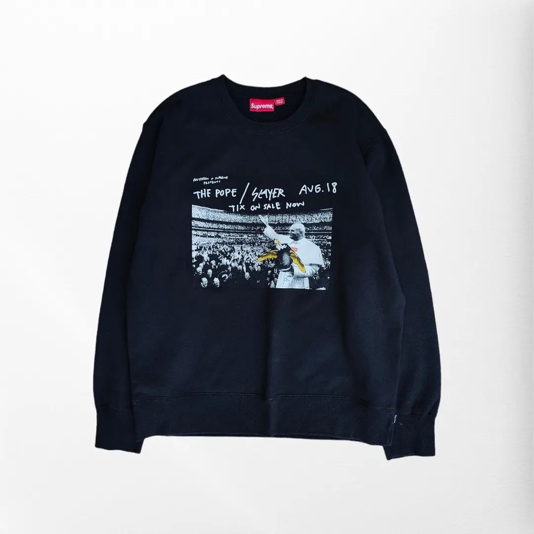 Antihero Supreme Pope Crewneck | Grailed