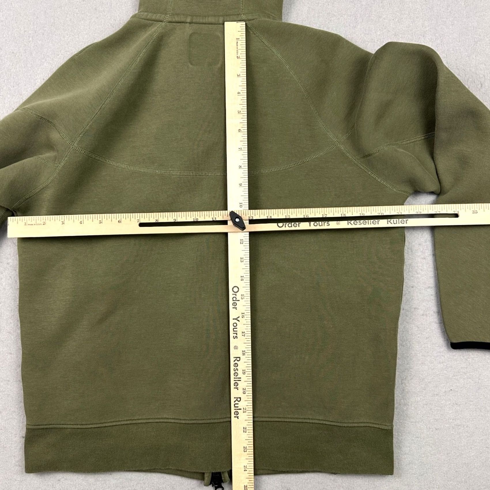 Nike Nike Tech Fleece Hoodie Jacket Men Large Green Chevron Solid Full Zip Pockets L Size US L / EU 52-54 / 3 - 6 Thumbnail
