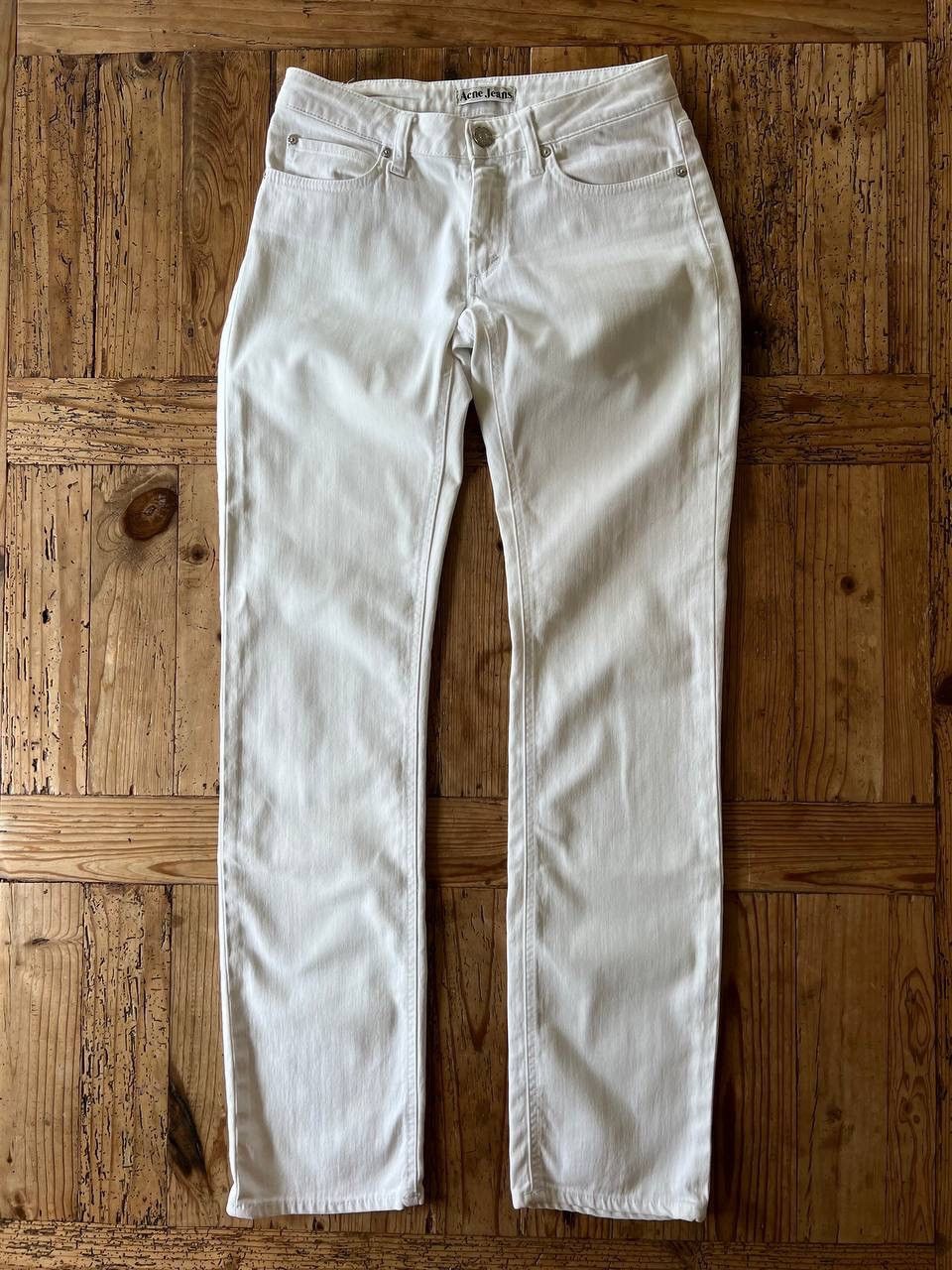 Acne Studios Acne Jeans Hep White 28/32 denim Size 28" / US 6 / IT 42 - 1 Thumbnail