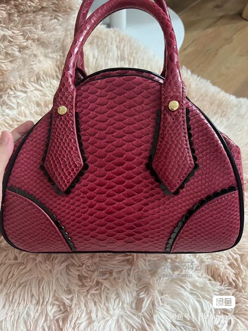 Vivienne Westwood Vivienne Westwood size os Vintage Bowling Bag with Red and Size ONE SIZE - 3 Thumbnail