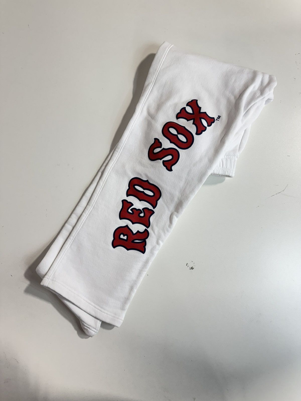 Eric Emanuel Red Sox MLB collab sweatpants (Sz. M) Size US 30 / EU 46 - 3 Thumbnail