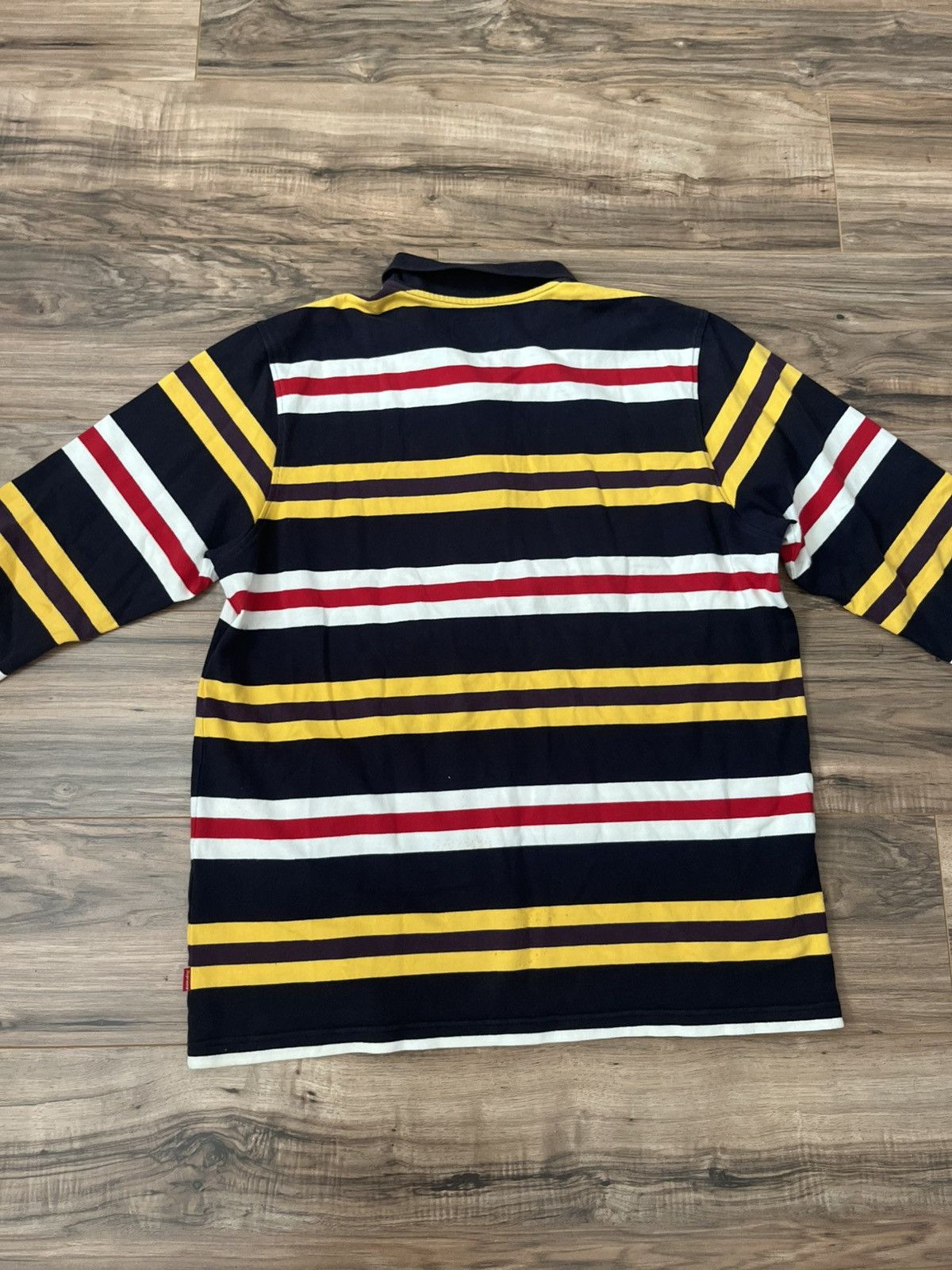 Supreme Supreme Multi Stripe Rugby Size US XL / EU 56 / 4 - 14 Thumbnail