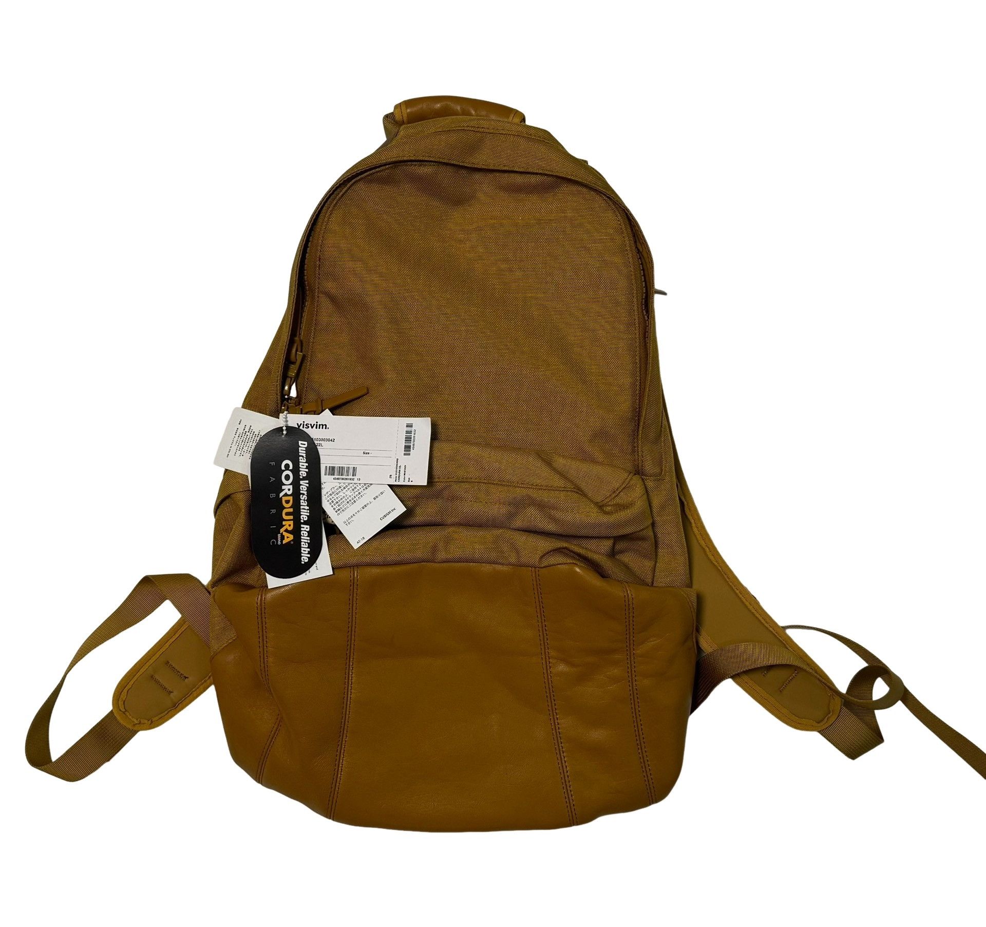 Visvim Visvim 22L Cordura Backpack Mustard Size ONE SIZE - 1 Thumbnail